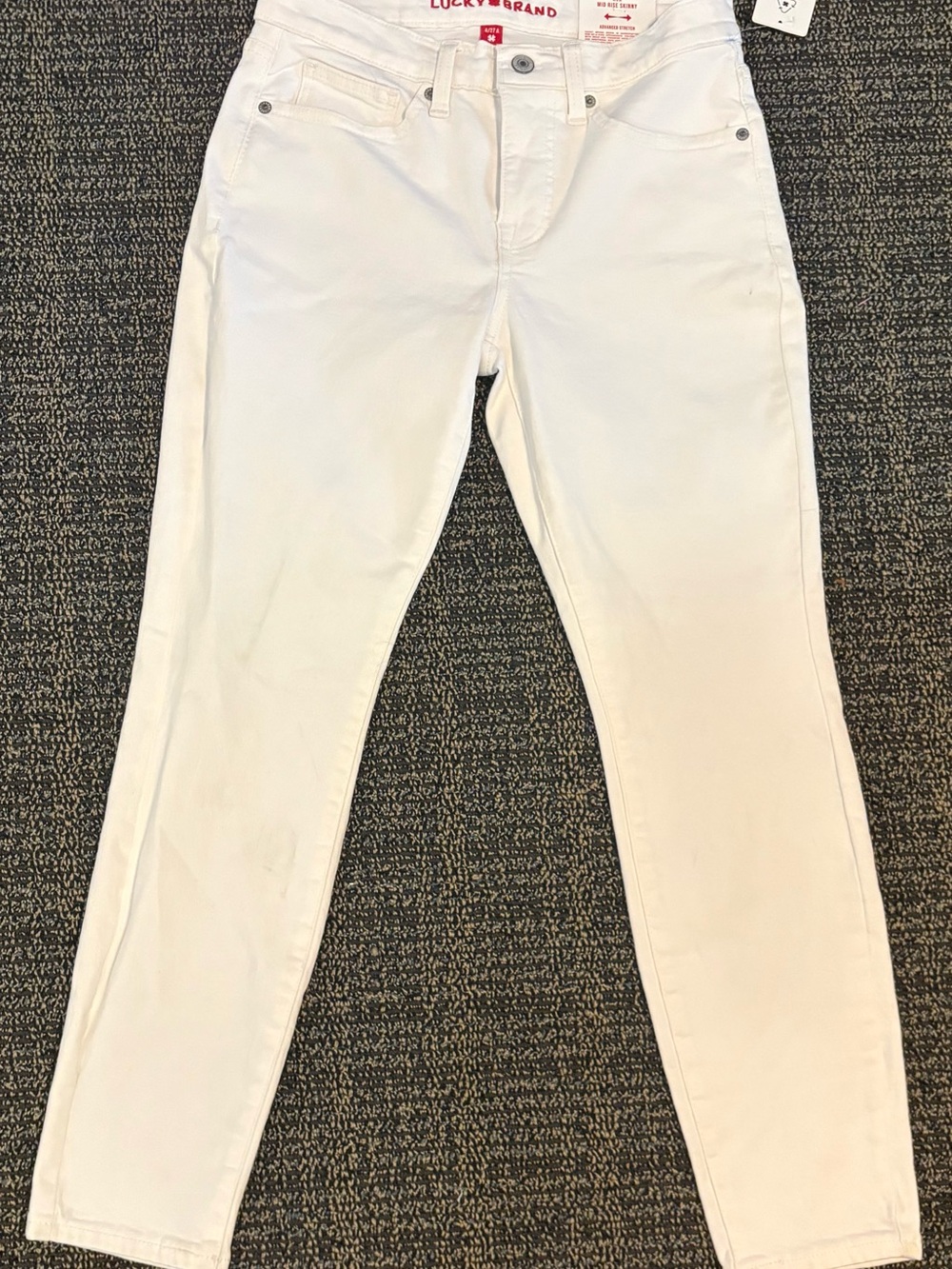 Lucky Brand White Chino Pants